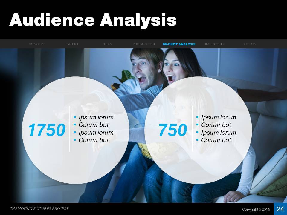 Feature Film Pitch Deck, Presentation Templates GraphicRiver